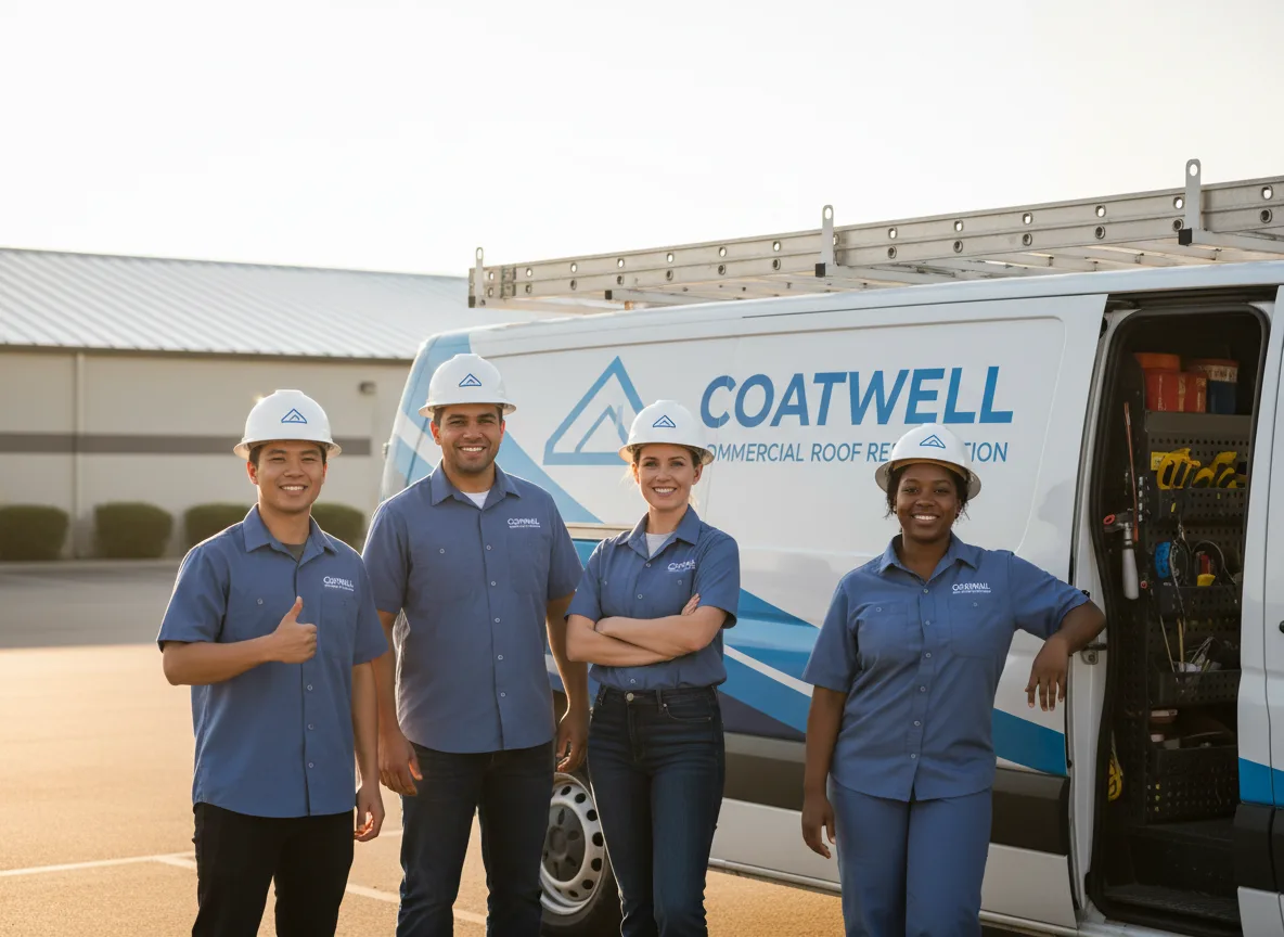 Commercial roof coating company in Gary, MN